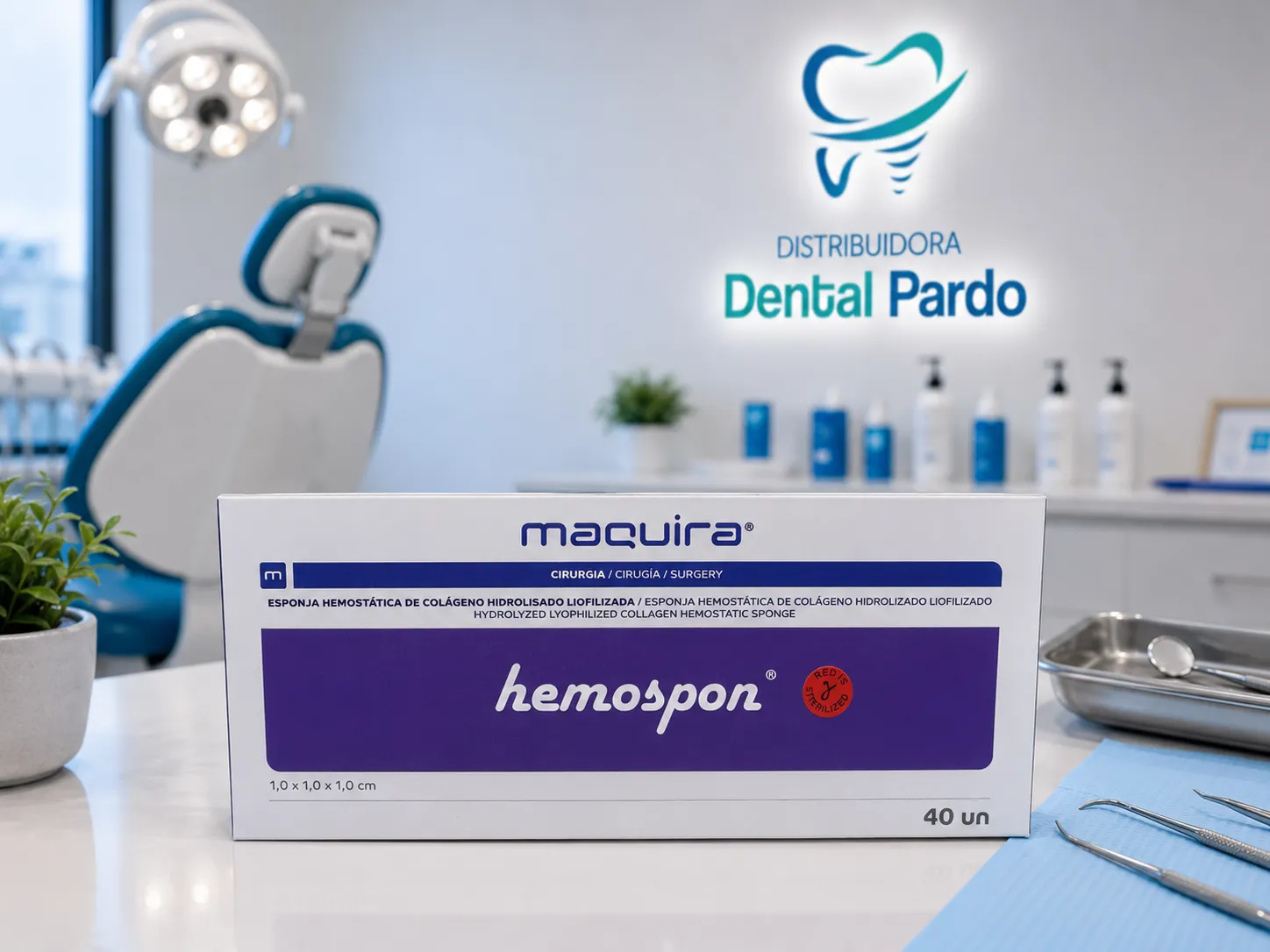 Roeko Gelatamp® – Esponja Hemostática de Gelatina (Blister Pack)