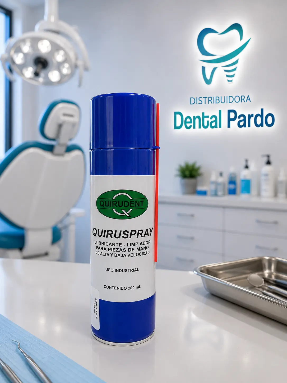QuiruSpray – Lubricante para Piezas de Mano